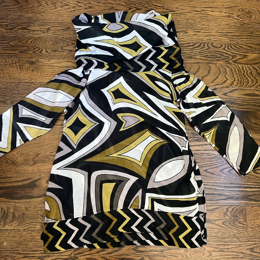 Gretchen Scott Designs Cowl Neck Tunic Size Small